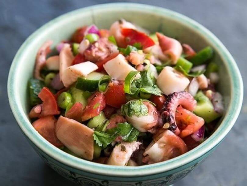 Ceviche de pulpo