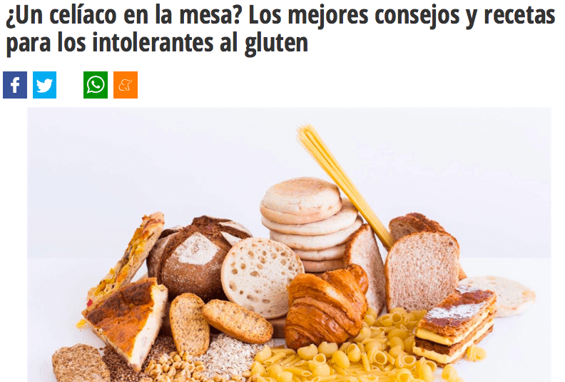 Gluten intolerancia