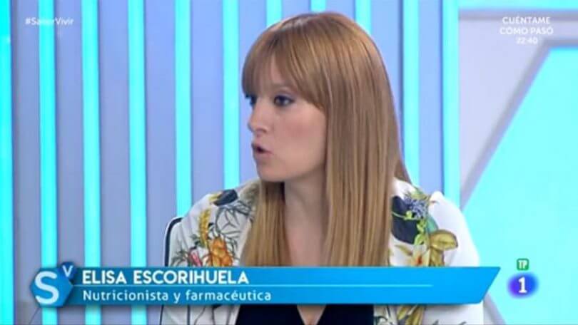 Elisa Escorihuela TVE Saber Vivir