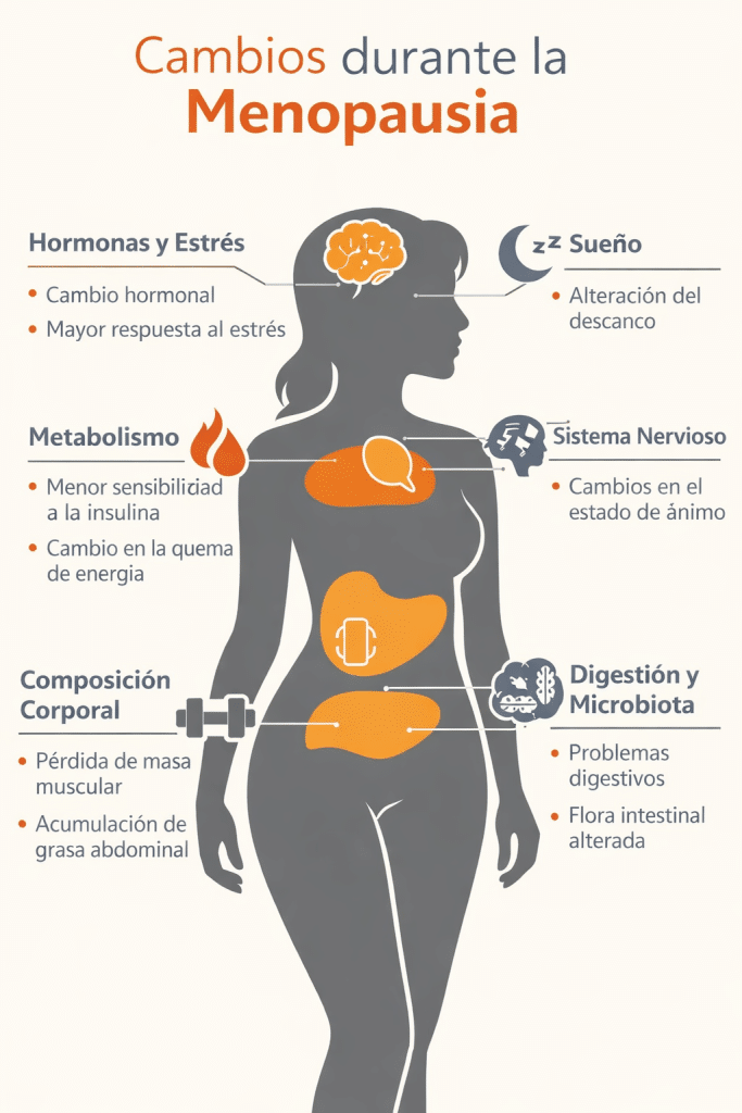 cambios fisiológicos en la menopausia
