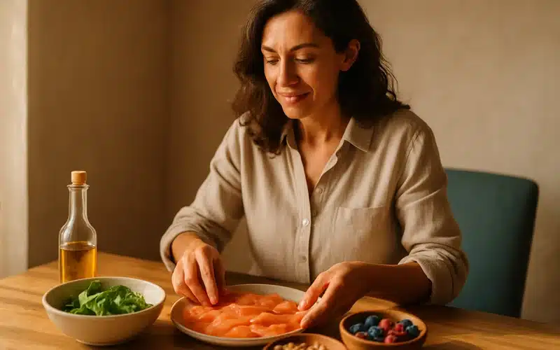 Alimentos que ayudan en la menopausia: lista práctica basada en evidencia 3 alimentos que ayudan en la menopausia