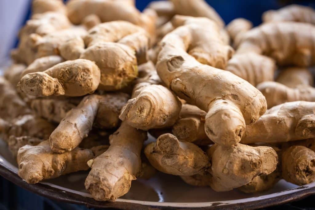 Jengibre fresco, alimento antiinflamatorio recomendado en la menopausia