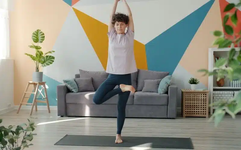 dolor articular y muscular en la menopausia, estiramiento