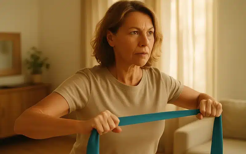 Metabolismo lento en la menopausia: por qué ocurre y cómo activarlo 3 metabolismo lento en la menopausia y ejercicio de fuerza en casa